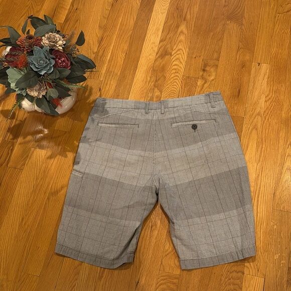 Fox Men's Racing Gray Checkered 5 Pocket Shorts - 34 - Picture 5 of 5